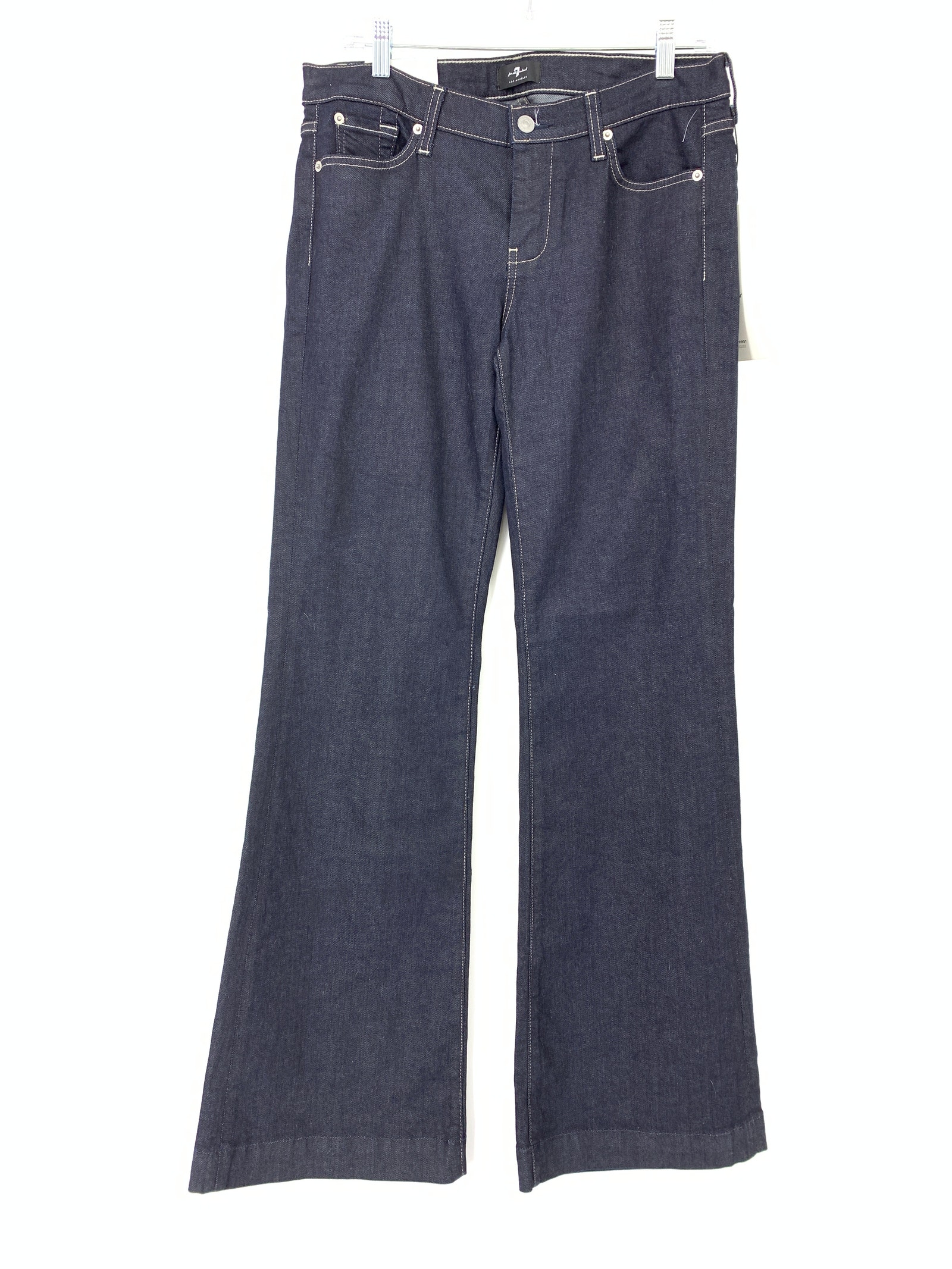 7 For All Mankind Women's Size 30 The Original Dojo Wide Leg Flare Jeans Nwt